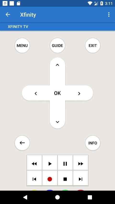 Xfinity Universal Remote Control screenshot 2
