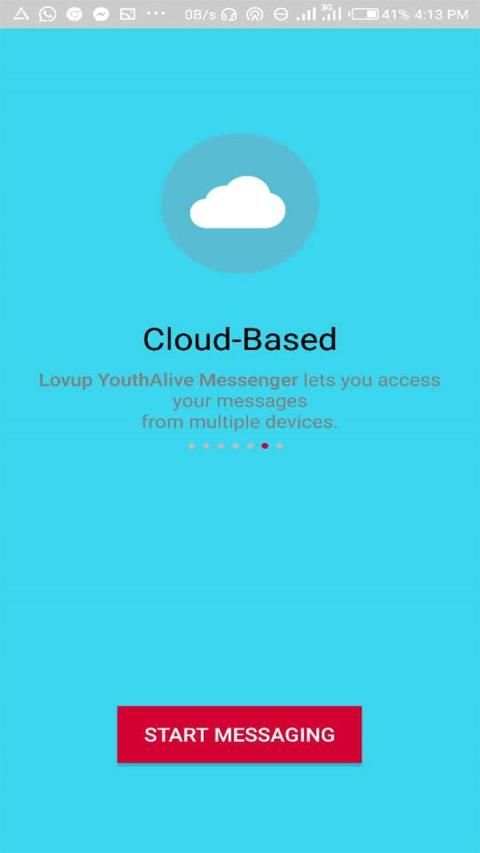 Lovup YouthAlive Messenger screenshot 7