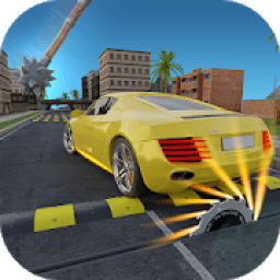 ikon Speed Bump Car Drive Challenge