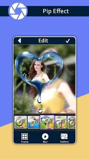 DSLR Blur PIP Camera : Photo Editor screenshot 3
