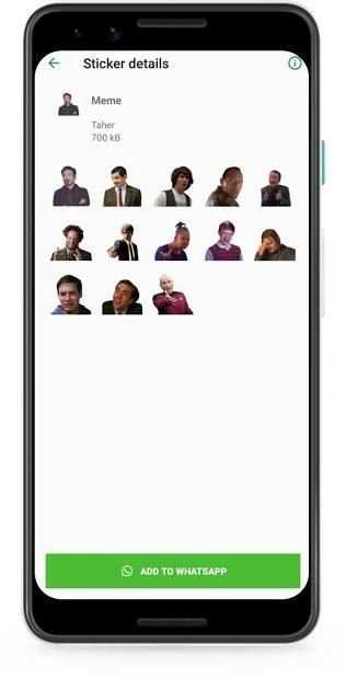 Stickers For WhatsApp - WAStickersApp screenshot 1