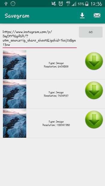 SaveGram screenshot 2