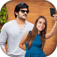 Selfie Photo With Prabhas Indian Celebrity Photos