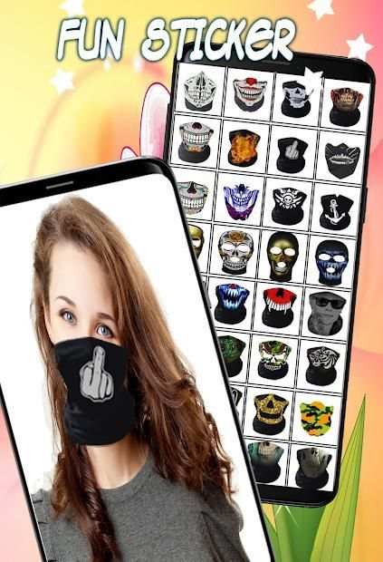 Cagoule Ghost Mask Photo Editor screenshot 2
