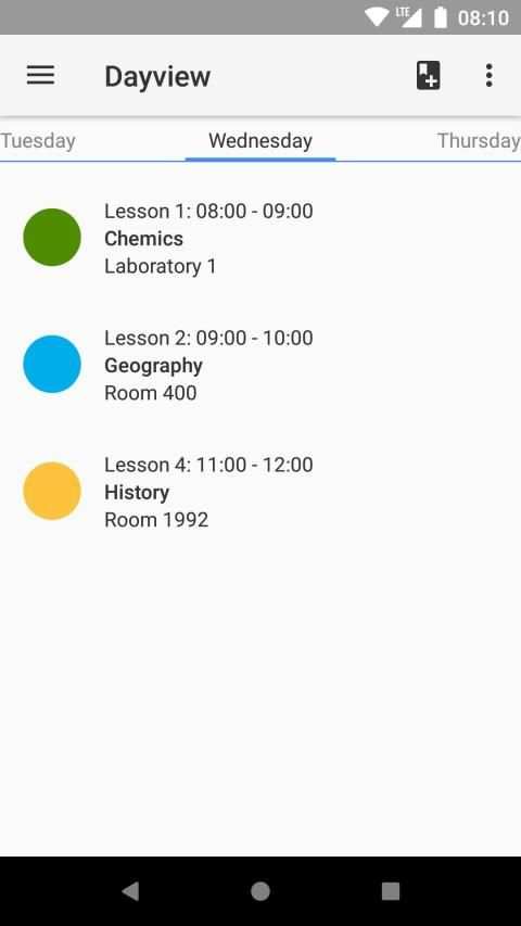 Timetable स्क्रीनशॉट 15