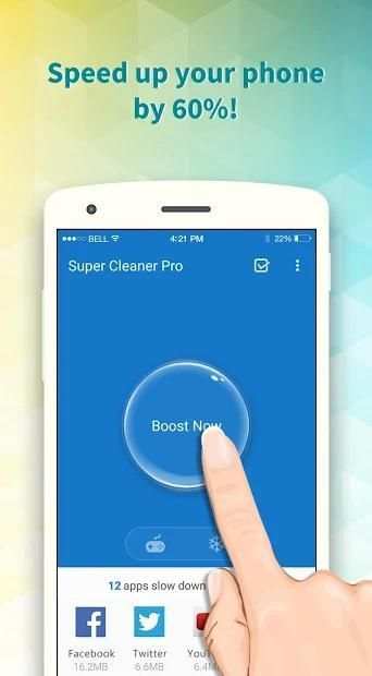 Super Cleaner - RAM Booster screenshot 1