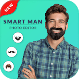 ikon Man Mustache Photo Editor - Beard Photo Editor