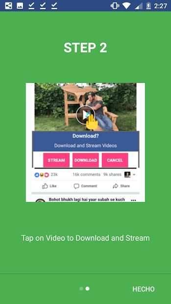 FbDownloader 2018 screenshot 1