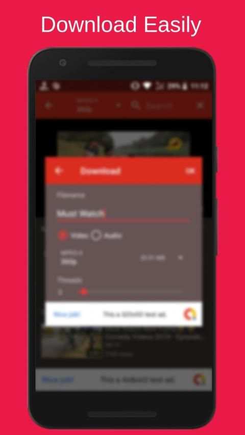 HD Video Downloader: Online video player स्क्रीनशॉट 1