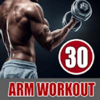 Arm Workout - Strong Biceps in 30 Days at Home on 9Apps