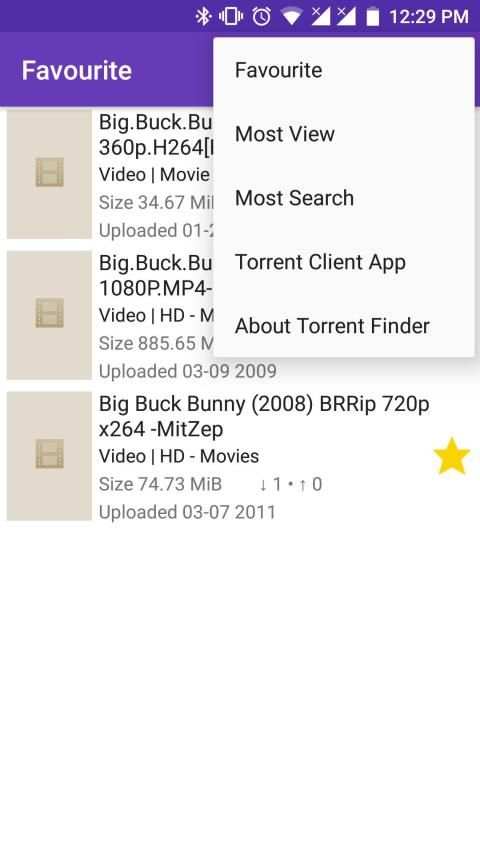 Torrent Search screenshot 2
