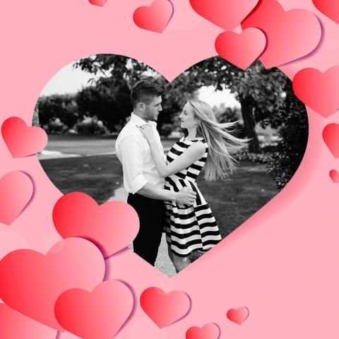 Love Heart Photo Frame screenshot 2