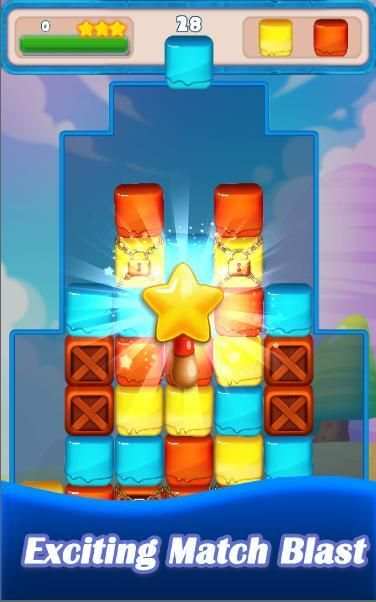 Candy Cubes - Match 3 Drop screenshot 2
