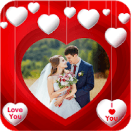 Love Heart Photo Frame आइकन