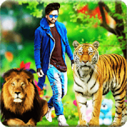 ikon Wild Animal Photo Editor - Animal Photo Frames New