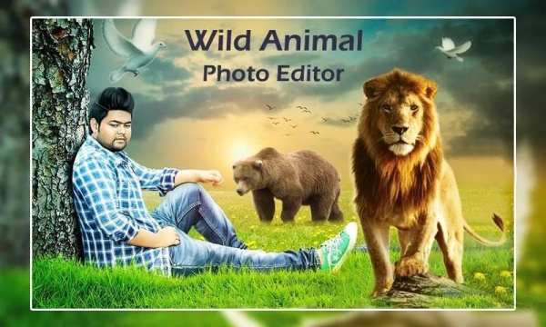 Wild Animal Photo Editor - Animal Photo Frames New screenshot 2