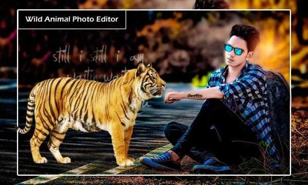 Wild Animal Photo Editor - Animal Photo Frames New screenshot 1