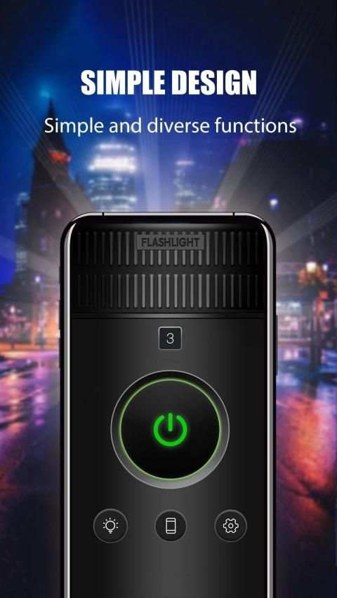 Flashlight - Brightest & Free LED Flashlight screenshot 2
