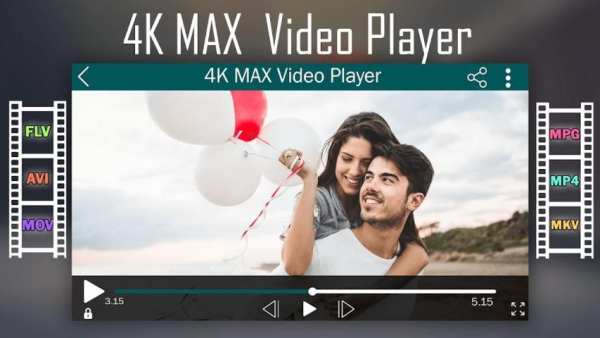 4K MAX Video Player स्क्रीनशॉट 1