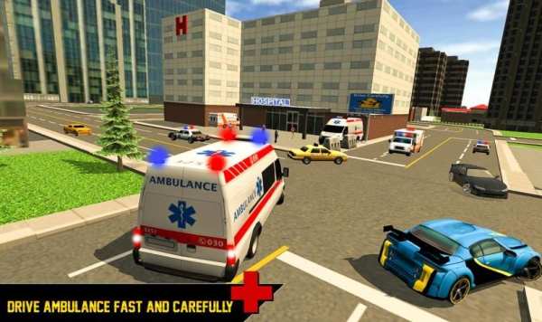 Accident City Ambulance Rescue Simulator 19 screenshot 13