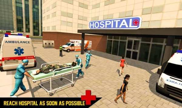 Accident City Ambulance Rescue Simulator 19 screenshot 12