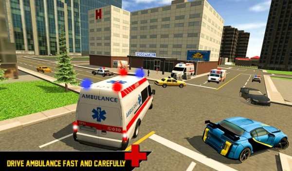 Accident City Ambulance Rescue Simulator 19 screenshot 3