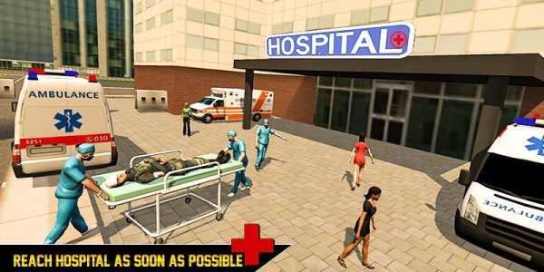 Accident City Ambulance Rescue Simulator 19 screenshot 19