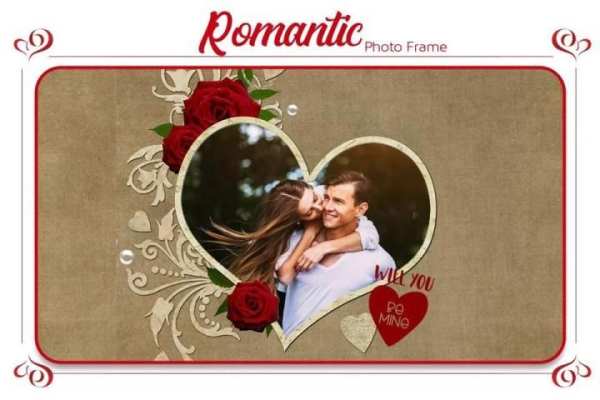 Romantic Photo Frames screenshot 2