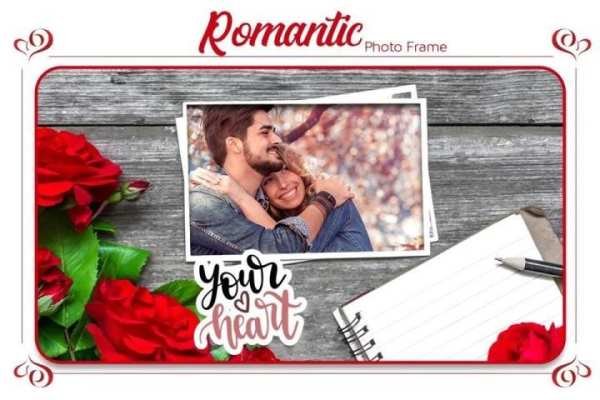 Romantic Photo Frames screenshot 4