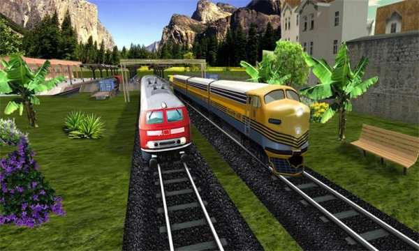 Indian Train Simulator Driving screenshot 1