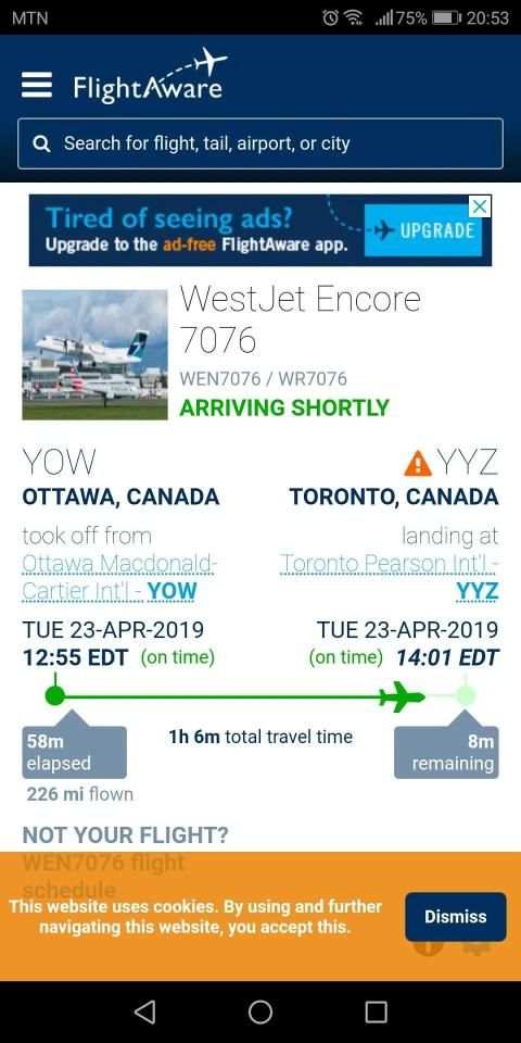 FlightAware screenshot 5