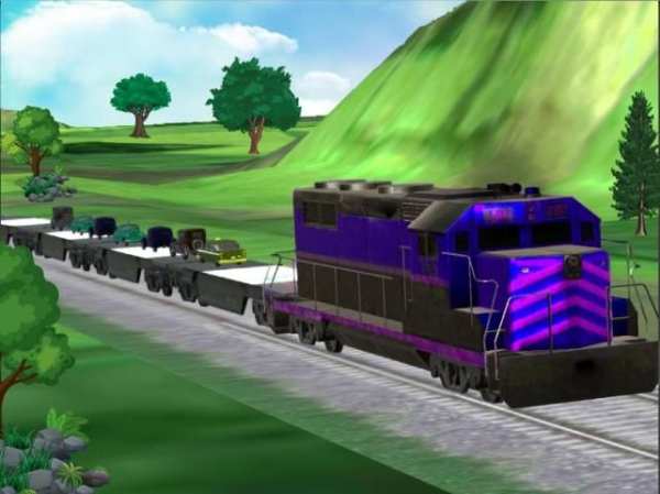 Car Cargo Train Transport Simulator स्क्रीनशॉट 7
