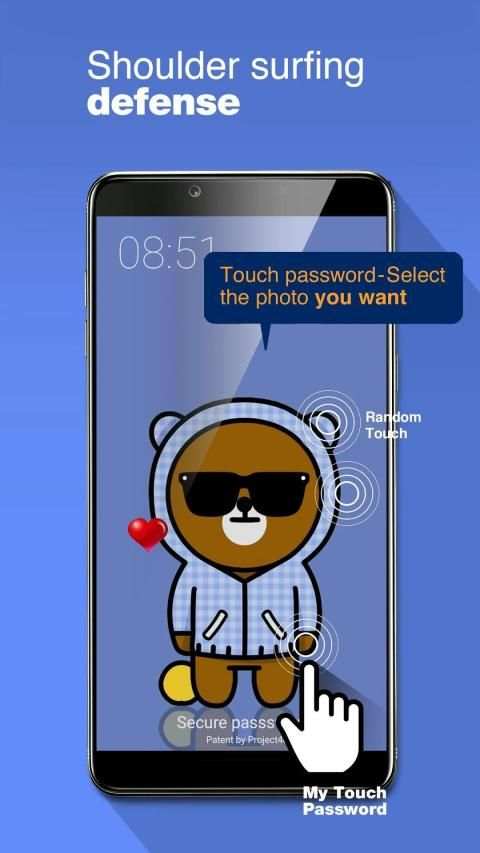 App Lock screen, app lock - Lock and protect apps 1 تصوير الشاشة