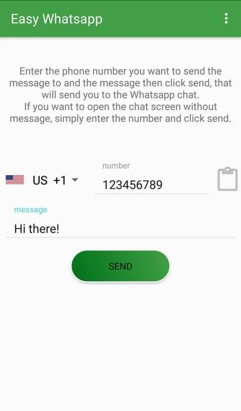 Easy Whatsapp screenshot 2