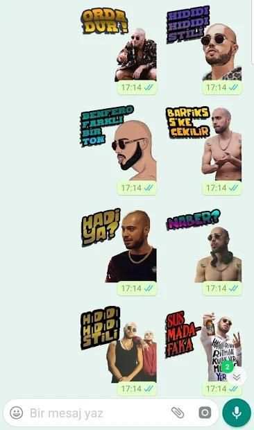 BenFero Etiketleri (WA Stickers) Stickerları screenshot 2