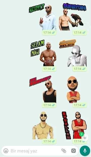 BenFero Etiketleri (WA Stickers) Stickerları screenshot 1
