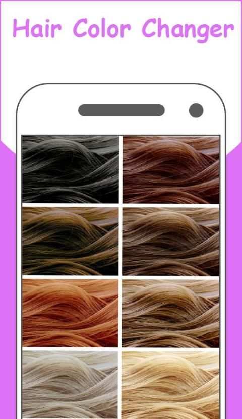 Hair Color Changer Camera Photo screenshot 8