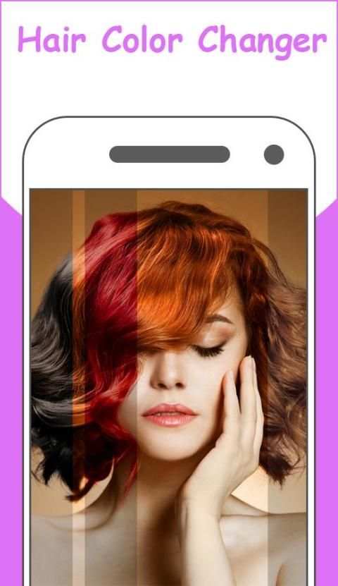 Hair Color Changer Camera Photo screenshot 10