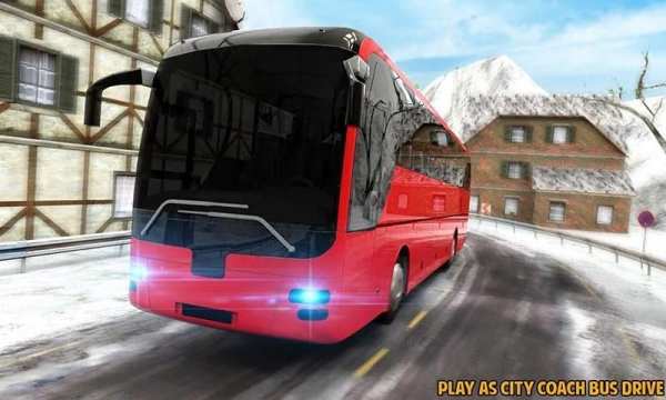 North Tourist City Coach Bus Driving Simulator screenshot 2
