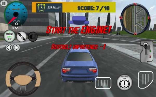 Driving Learning Sim 3D- Driving Looks Easier 2019 स्क्रीनशॉट 2