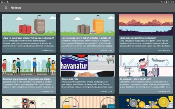 Normas Aduaneras de Cuba screenshot 5