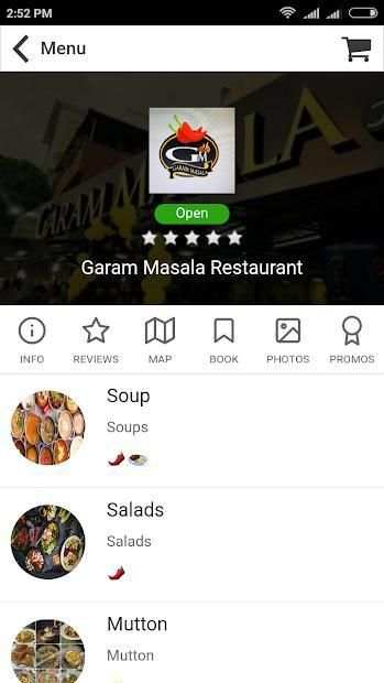 Food@Site screenshot 2