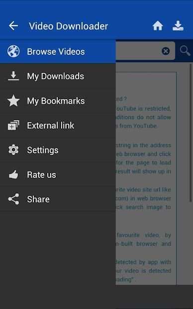 Fastest Video downloader screenshot 1