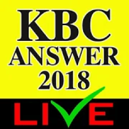 Live Answer for Latest KBC Quiz 2018 icon