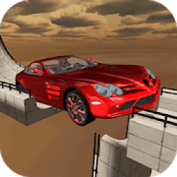 ikon Car Driving on Extreme Stunt Track