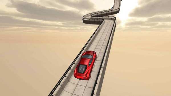 Car Driving on Extreme Stunt Track स्क्रीनशॉट 3