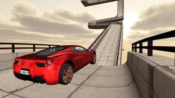 Car Driving on Extreme Stunt Track स्क्रीनशॉट 4