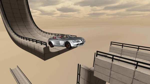 Car Driving on Extreme Stunt Track स्क्रीनशॉट 1