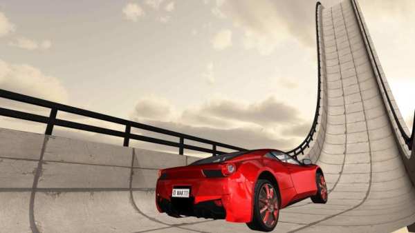 Car Driving on Extreme Stunt Track स्क्रीनशॉट 2