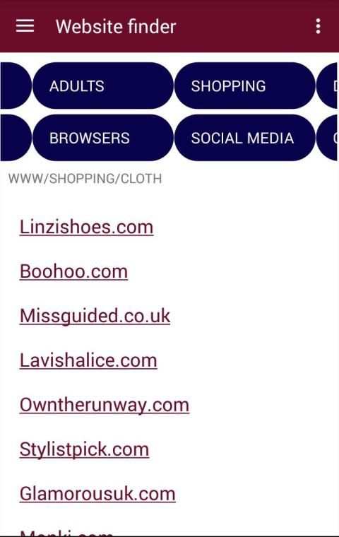 Website Finder screenshot 6